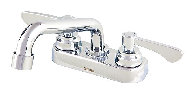 Gerber Low Arc Laundry Sink Faucet Lever Faucet Handle Type 2 20