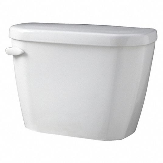 GERBER Toilet Tank Gerber Viper(TM), 1.28 Gallons per Flush, Left Hand