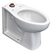 Floor-Mount Tankless Toilet Bowls with Top Spud & Back Outlet