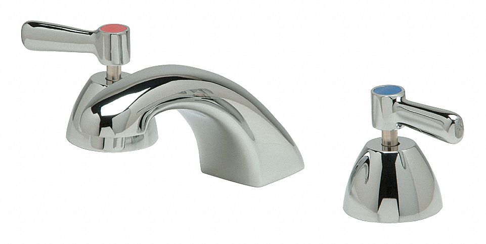 LOW ARC BATHROOM FAUCET: ZURN, AQUASPEC, CHROME FINISH, 0.5 GPM FLOW RATE, 6⅜ IN SPOUT L