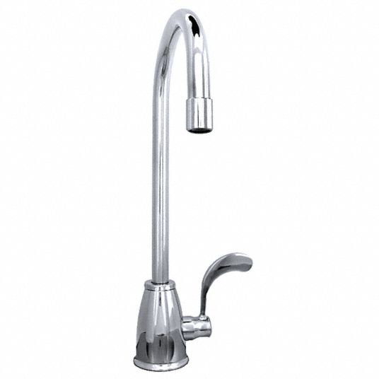 JUST MANUFACTURING Gooseneck Kitchen Faucet Just Manufacturing