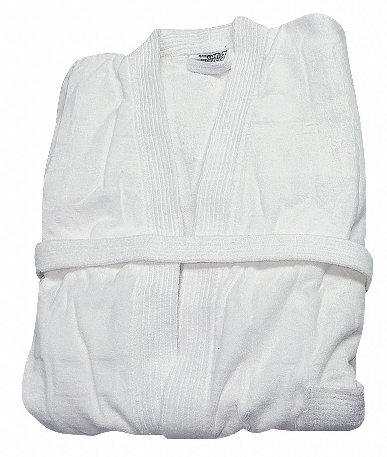 Bathrobe 48 in L White