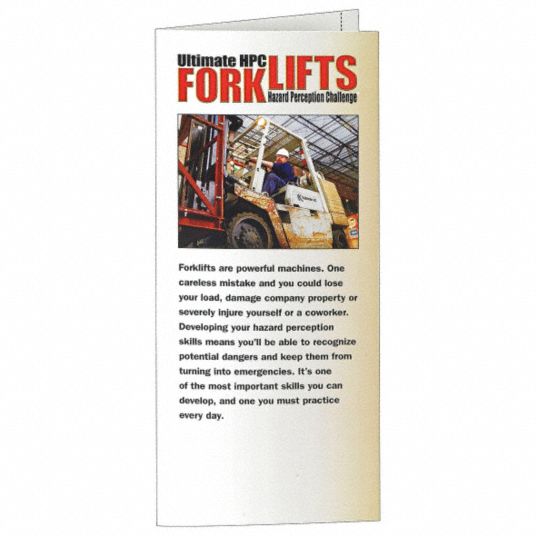 JJ KELLER, Forklift Safety, Forklift Safety, Reference Card 29WN77