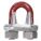 WIRE ROPE U-BOLT CLIP, ⅞ IN COMPATIBLE ROPE DIA, 20 IN ROPE TURNBACK L, STEEL, U-BOLT CLIP