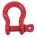 ANCHOR SHACKLE,1 IN SHACKLE,WORKING LOAD LIMIT 17,000 LB,PAINTED