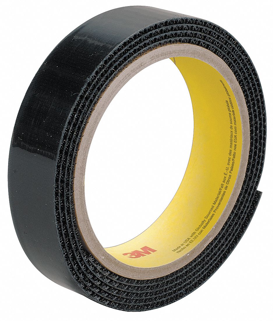 LOOP FASTENER,BLACK,FLAME RESISTANT,PK12