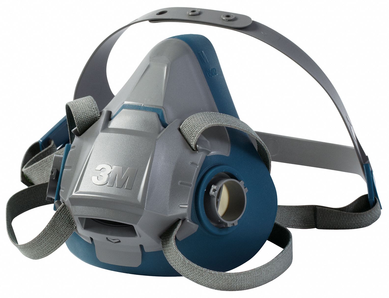 3M Half Mask Respirator Rugged Comfort 6500, 0 Cartridges Included