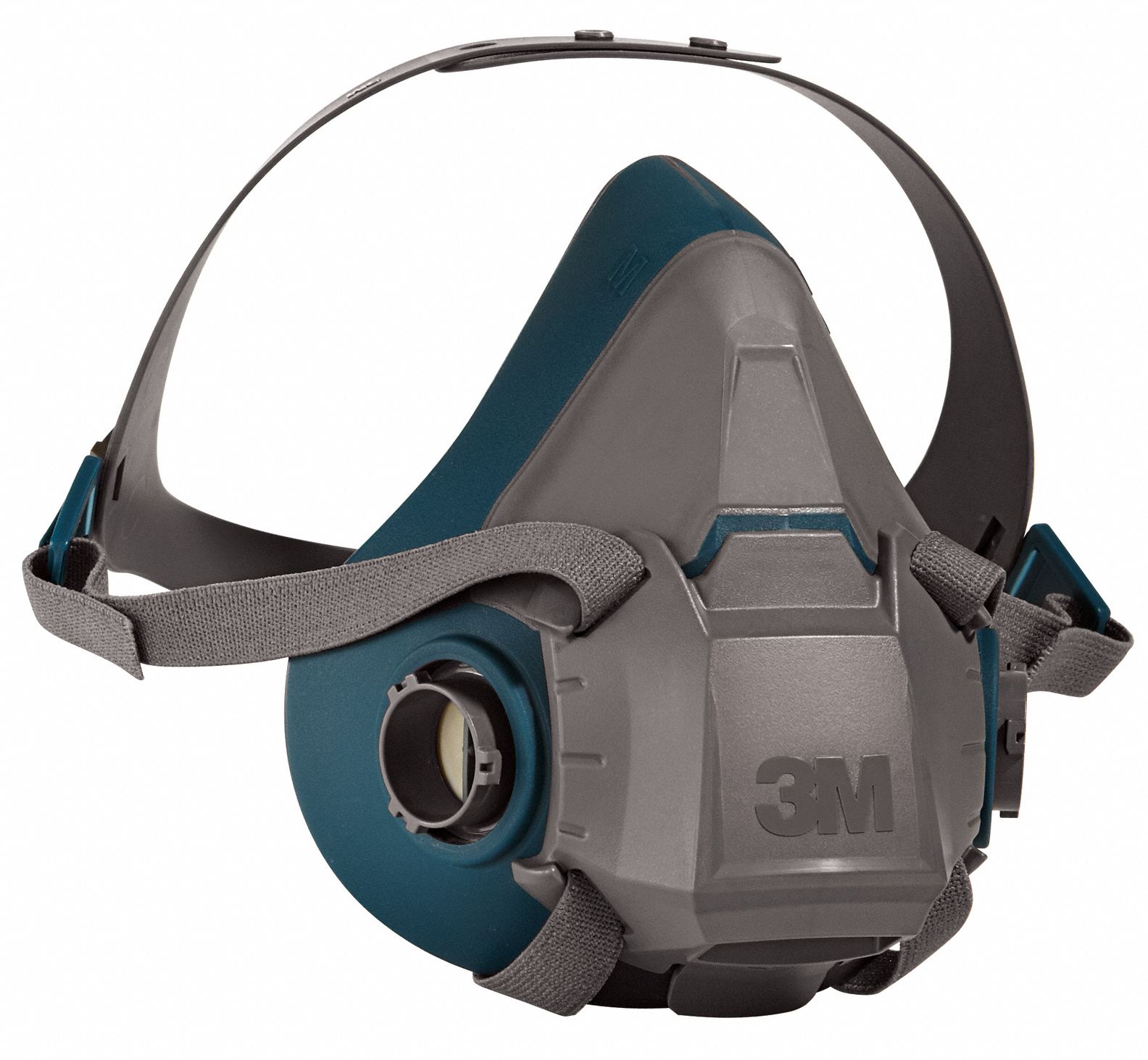 3M Half Mask Respirator Rugged Comfort 6500, 0 Cartridges Included