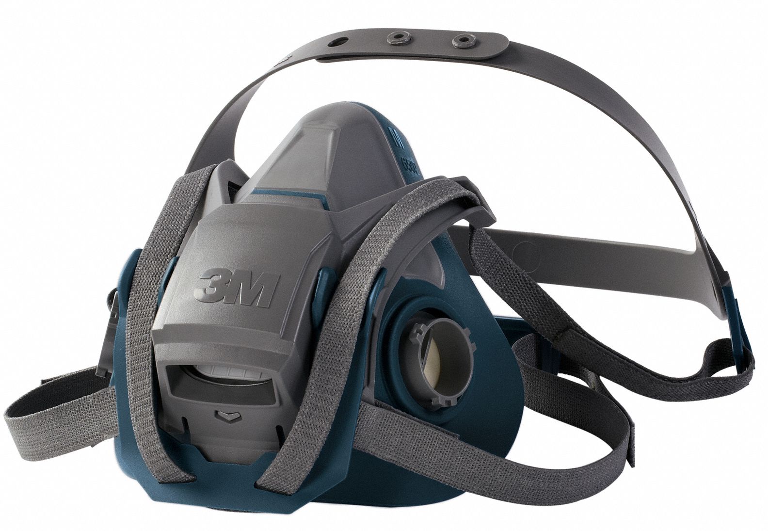 3M Half Mask Respirator Rugged Comfort 6500, 0 Cartridges Included
