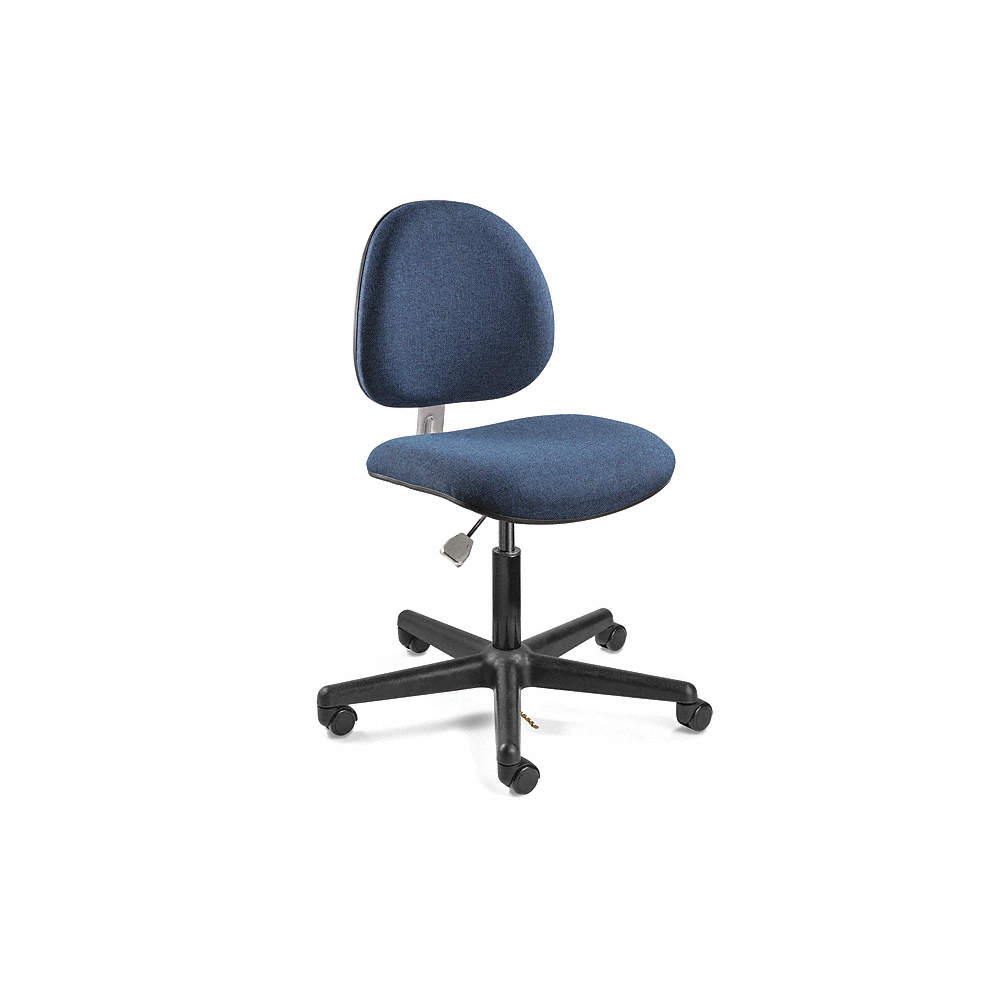 Bevco Fabric Esd Task Chair With 17 In To 22 In Seat Height Range And 300 Lb Weight Capacity Navy 29wt84 V800shc Grainger
