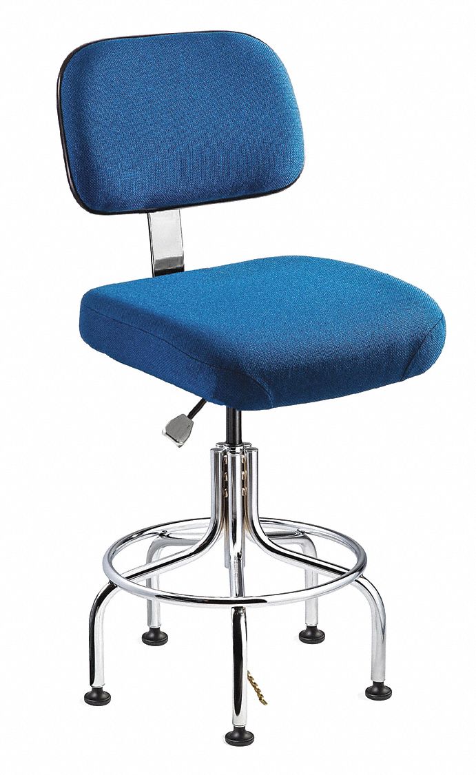 Bevco Fabric Ergonomic Esd Task Chair With 25 In To 30 In Seat Height Range And 300 Lb Weight Capacity Sl 29wu67 8600 Blf Grainger