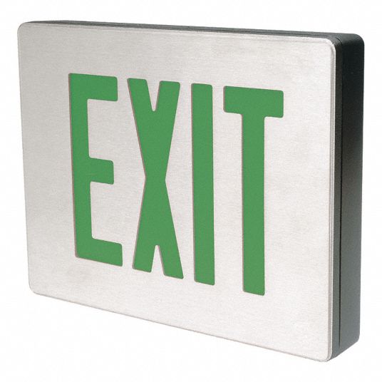 Exit Sign Grainger