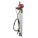 AIR CHAIN HOIST, HOOK MOUNTED - NO TROLLEY, 1,000 LB LIFTING CAPACITY, 45 FPM LIFT SPEED, NPT