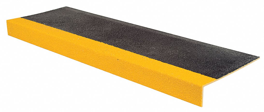 Full Coverage Grit, Fiberglass Reinforced Plastic, Stair Tread Cover ...