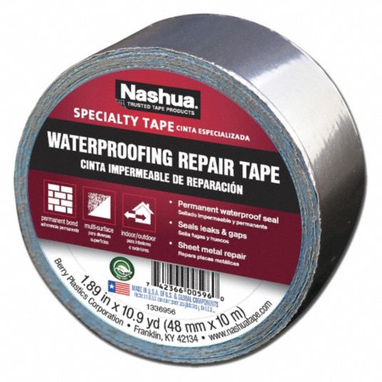 Nashua 361, 1 7/8 in x 10 7/8 yd, Foil Tape - 29XM19|361-11 - Grainger