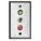 TOGGLE SWITCH, 3 POSITION, 3 CONNECTIONS, SPDT, 6 IN WIRE LEADS CONNECTION