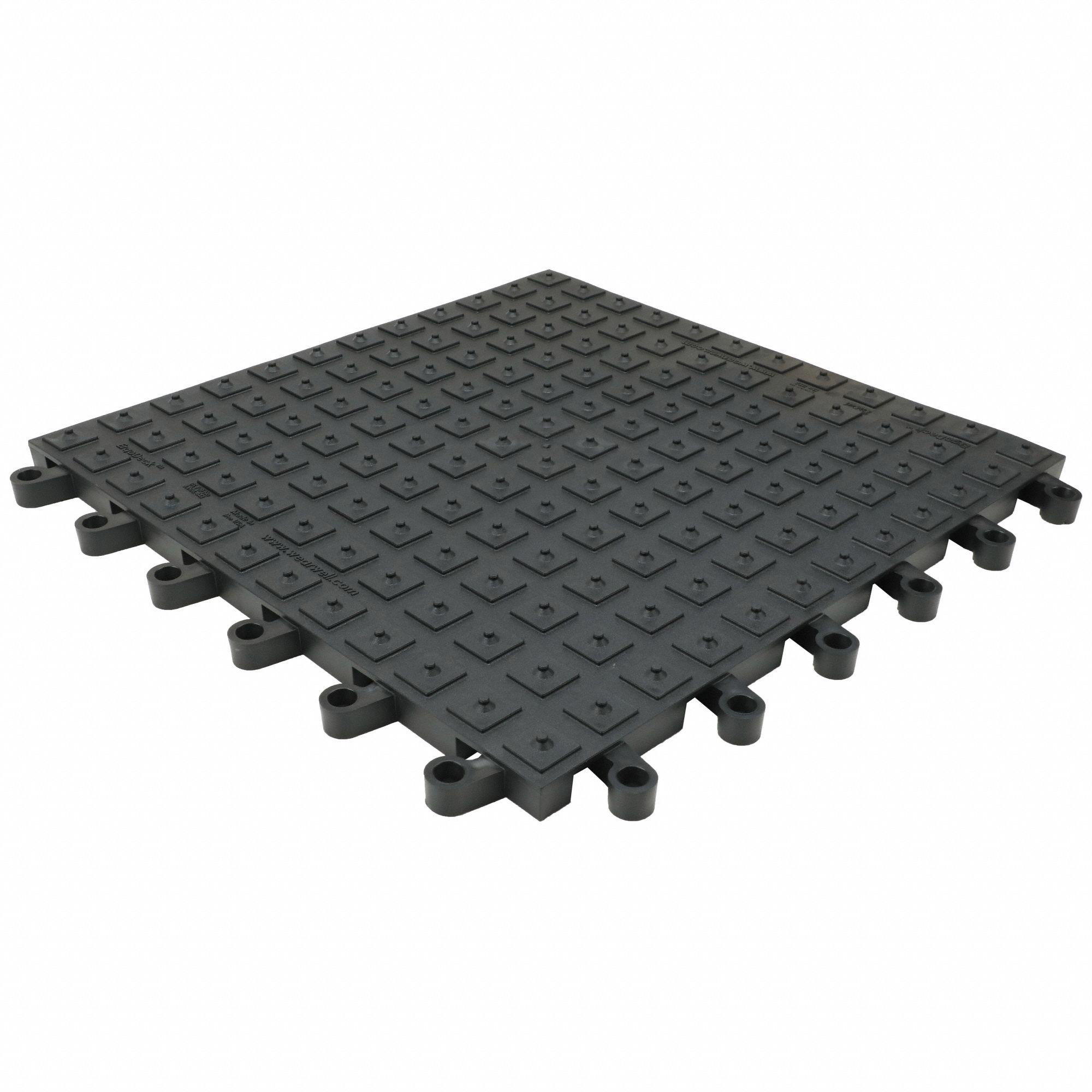 NON-SLIP SAFETY MATTING,18X42 IN,BK,CA10