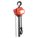 MANUAL CHAIN HOIST, HOOK MOUNTED - NO TROLLEY, 2,000 LB LIFTING CAPACITY, 10 FT LIFT L