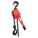 LEVER CHAIN HOIST, HOOK MOUNTED - NO TROLLEY, 6,000 LB LIFTING CAPACITY, 10 FT LIFT L, 3 TON