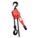 LEVER CHAIN HOIST, HOOK MOUNTED - NO TROLLEY, 6,000 LB LIFTING CAPACITY, 20 FT LIFT L, 3 TON