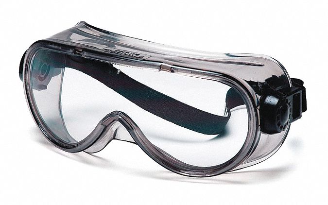 SAFETY GOGGLES, OTG, PVC/PC, H2X ANTI-FOG, SMOKE/CLEAR, CSA, UV, UNIVERSAL, UNISEX