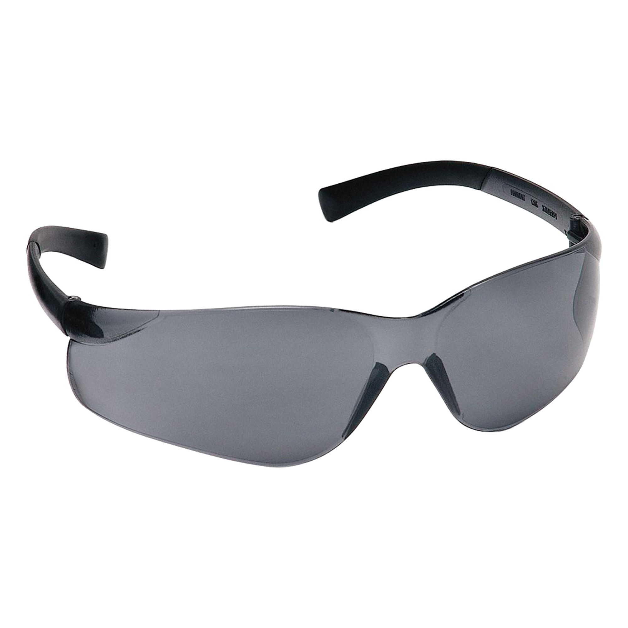 Safety Glasses: Gray Lens, Frameless, H2X Anti-Fog, Gray Frame, Ztek(R) Series