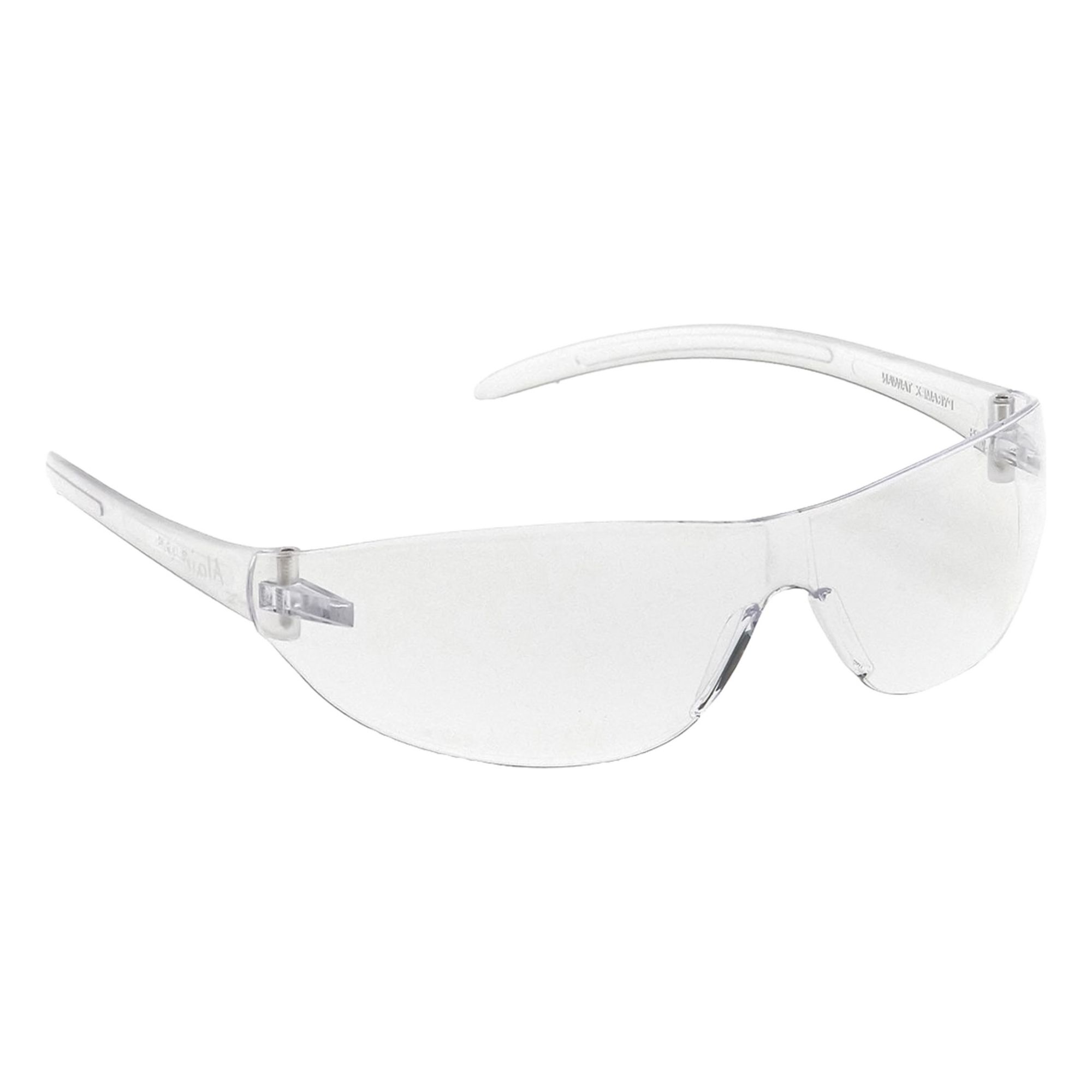 Safety Glasses: Clear Lens, Frameless, H2X Anti-Fog, Clear Frame, ALAIR(R) Series