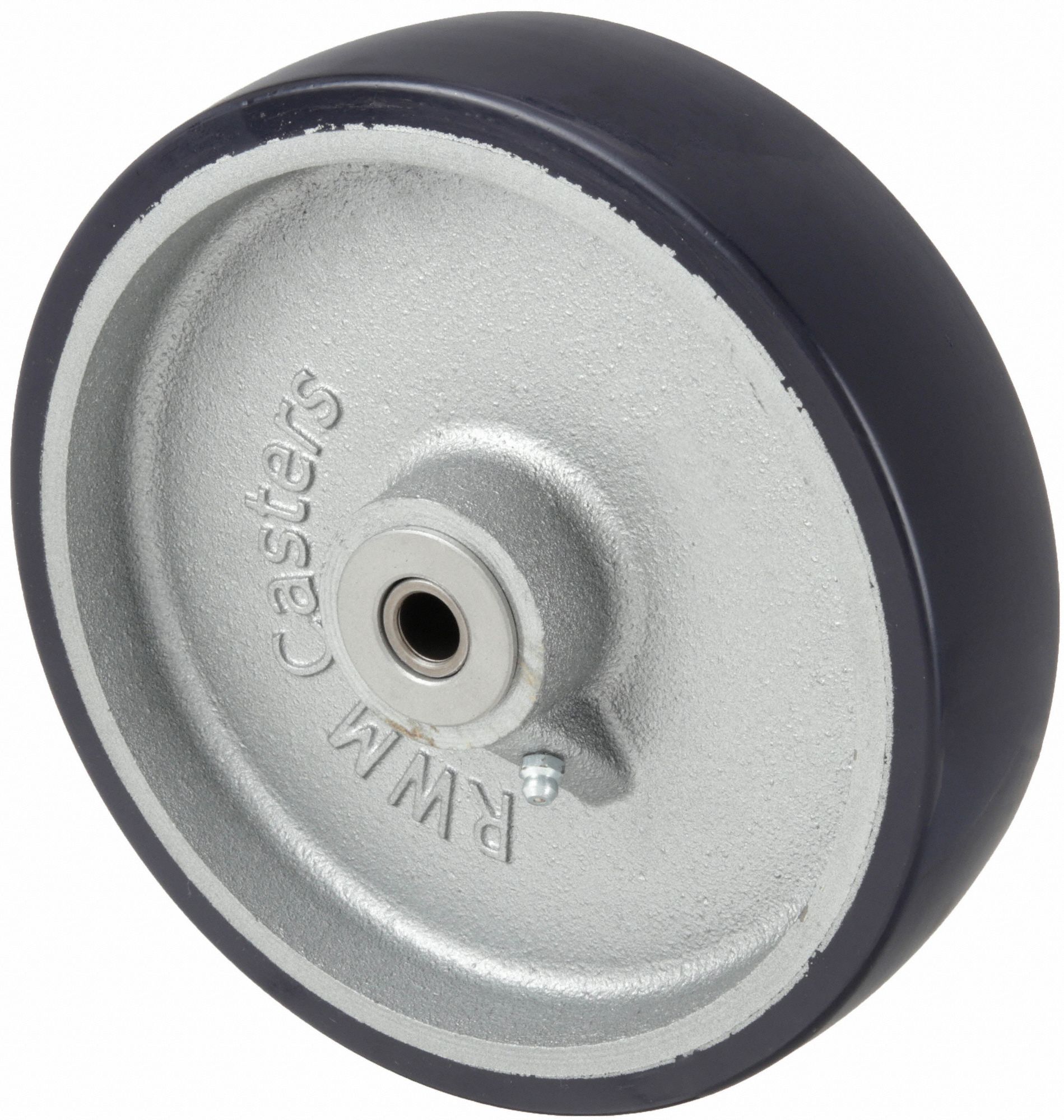 CASTER WHEEL,POLYURETHANE,8 IN.,1500LBS.