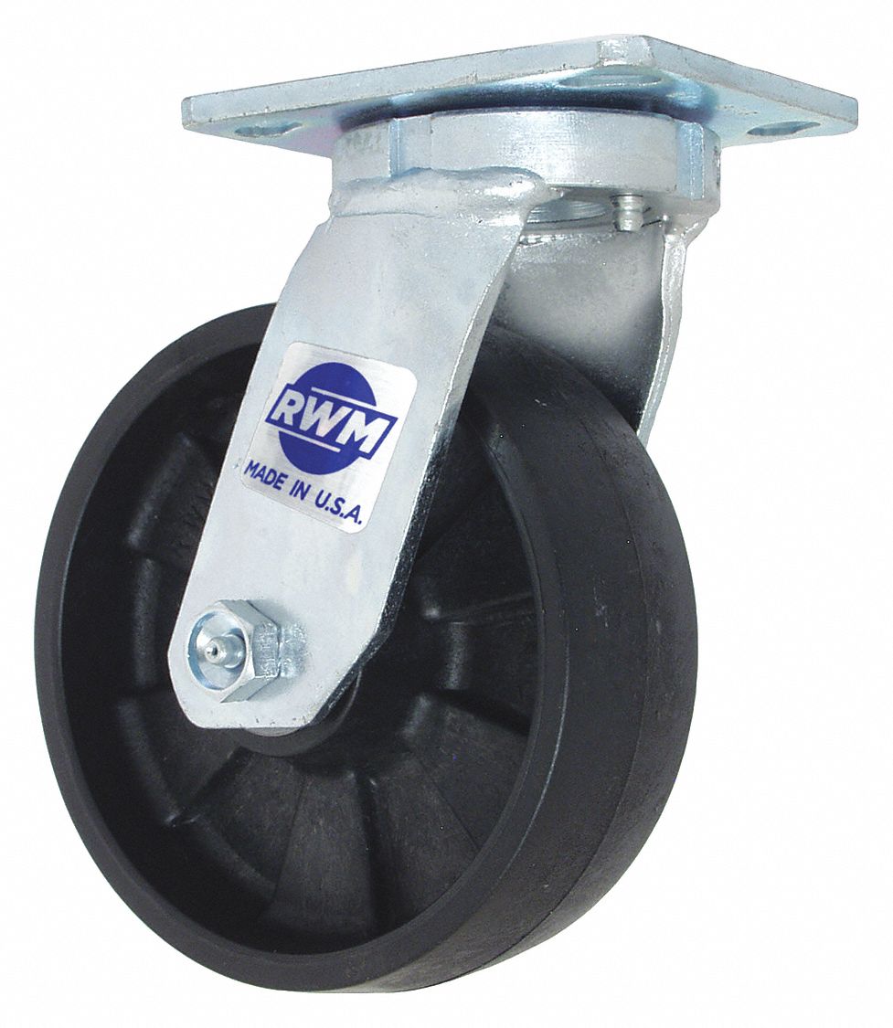 Kingpinless Plate Caster Swivel 1000 lb.