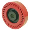 Shock-Absorbing Polyurethane Tread on Iron Core Wheels