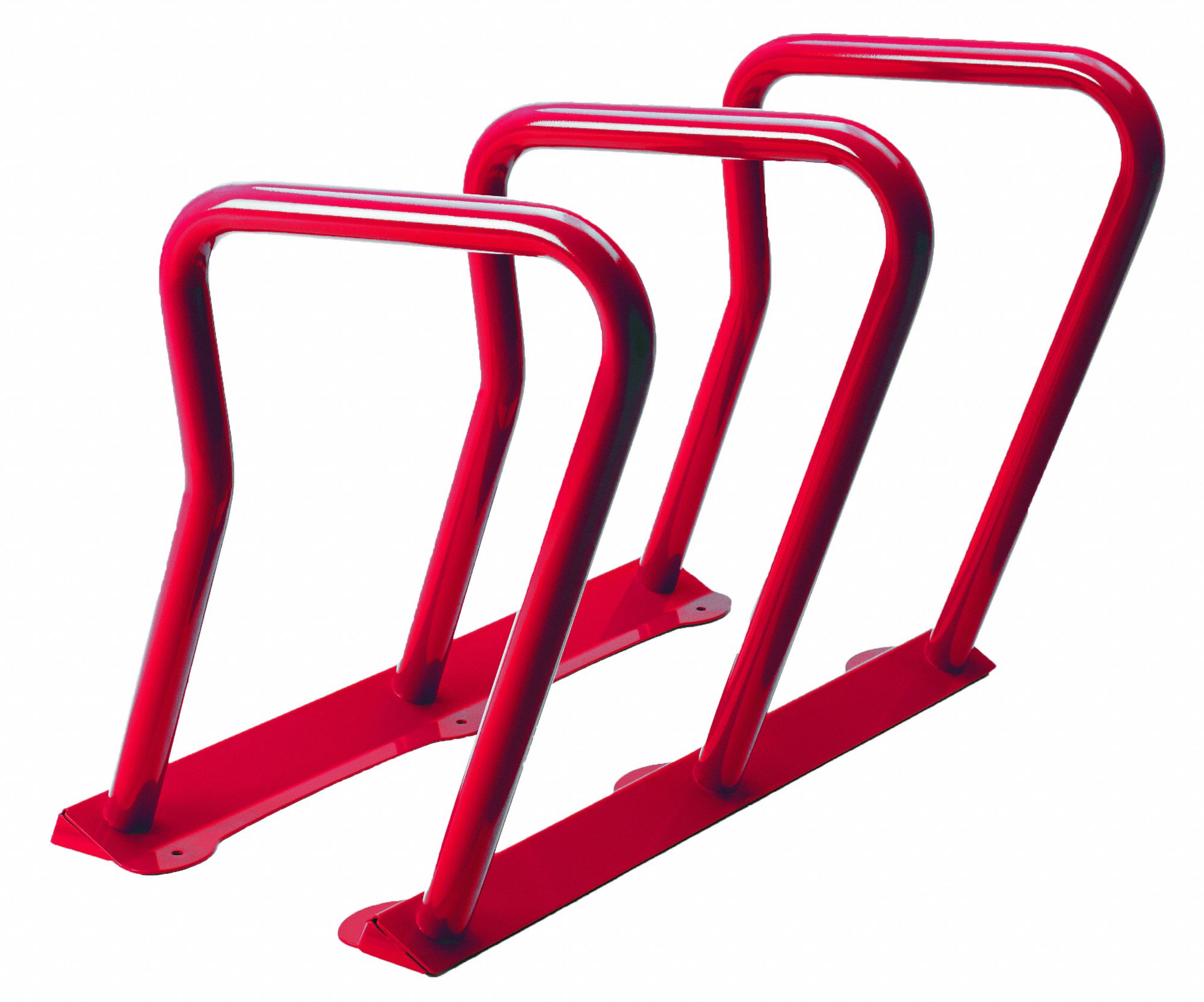 SURF 6 BIKE STEEL BIKE RACK RED