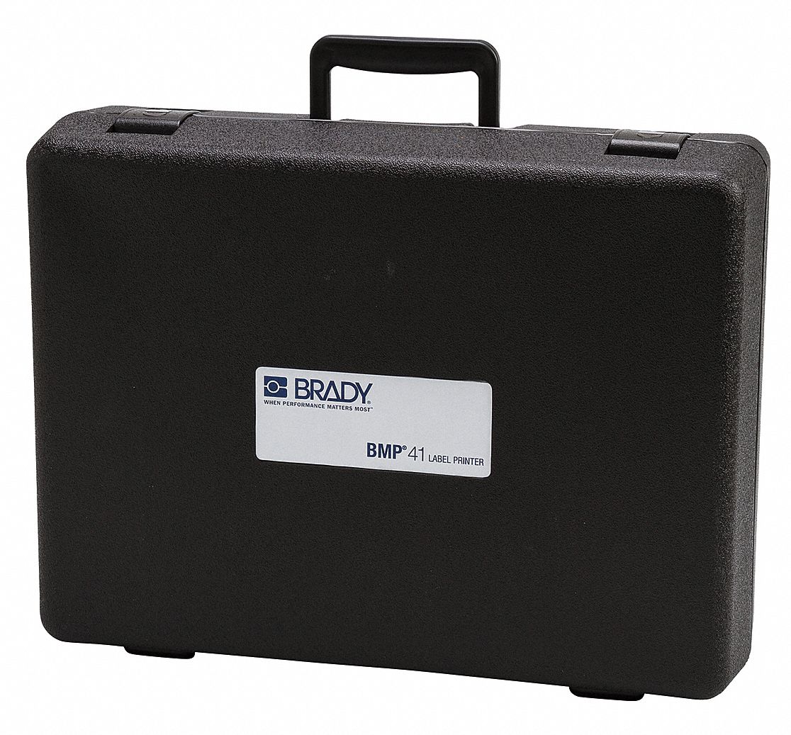 Label Maker Printer Case: Black, Compatible with BMP41/M410