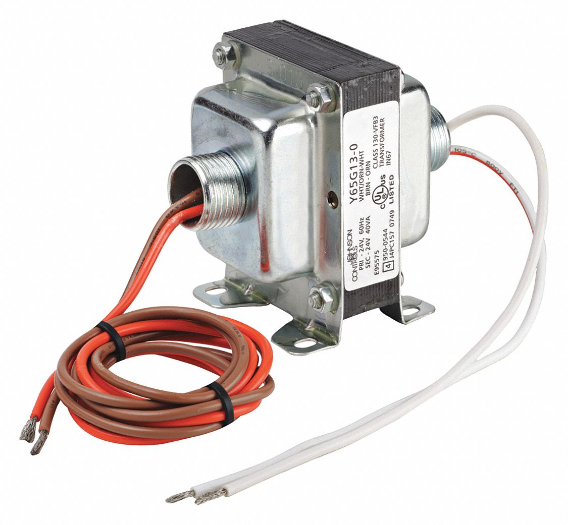 JOHNSON CONTROLS Class 2 Transformer, Open, 120V AC, 208V AC, 240V AC