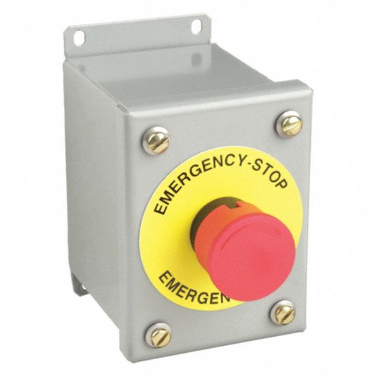 HOFFMAN, Twist-to-Release, 1NC, Push Button Control Station