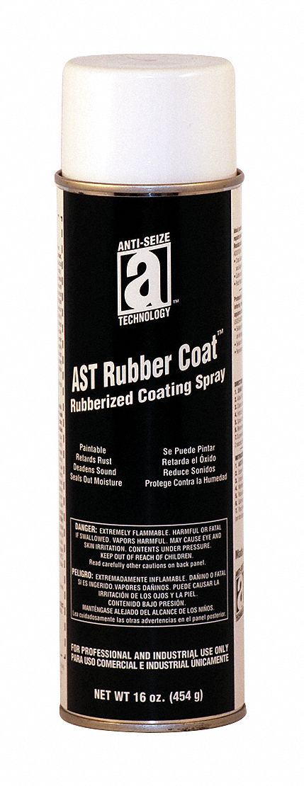 ANTI SEIZE TECHNOLOGY Glossy Black Liquid Rubber Sealant Coating   29YL56 AS01