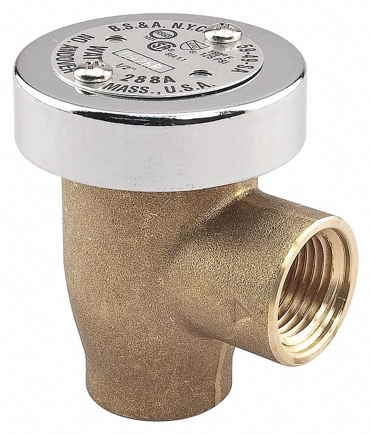 WATTS 3/8 in x 1 3/4 in AntiSiphon Vacuum Breaker, NPT Connection Type