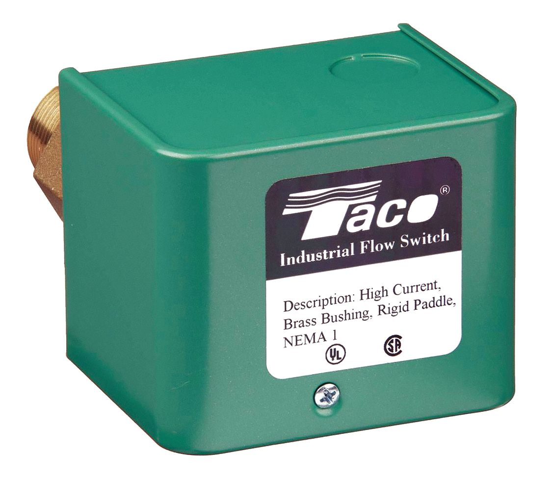 TACO, Paddle, 1 in For Pipe Size, Flow Switch 29YM31IFS02BF1 Grainger