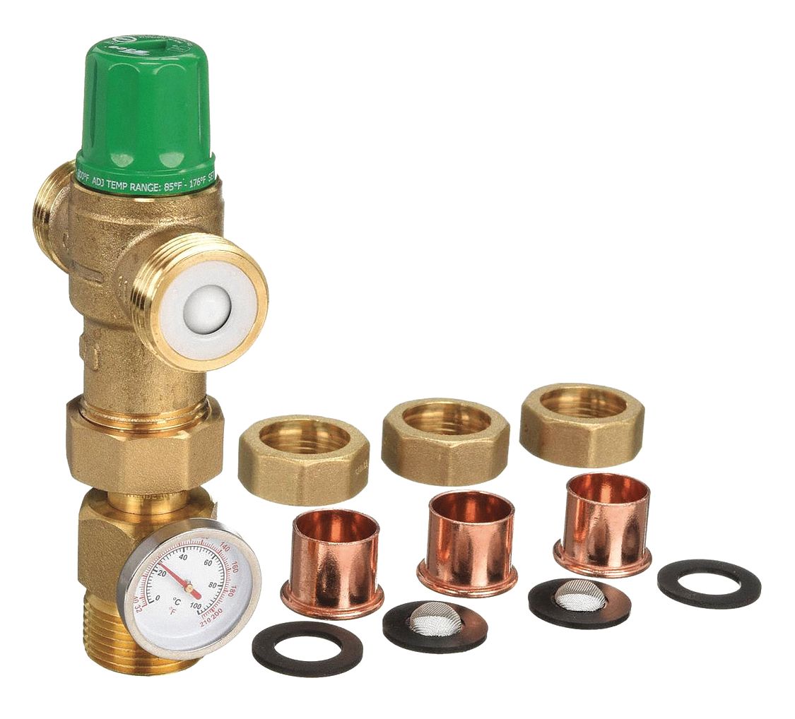 TACO, 5000, Brass, Mixing Valve 29YM475003C3G Grainger