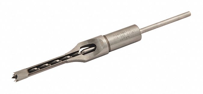 Wood Drilling Bit: Fractional Inch, Carbon Steel, 5/16 in Cutter Dia., 5/16 in Lg of Cut