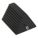 WHEEL CHOCK, RUBBER, 10 IN OVERALL L, 8 IN OVERALL W, 6 IN OVERALL H, 1 CHOCK, BLACK, RUBBER