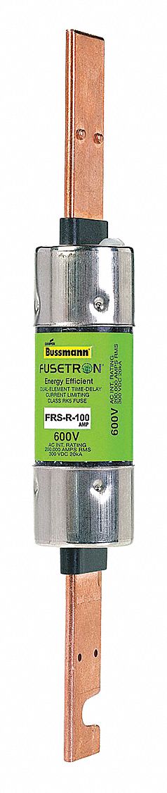 BUSSMANN, 100 A, 600V AC, Fuse 2A163|FRS-R-100 Grainger