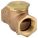 CHECK VALVE, AIR, BRASS, 1 1/4 IN NPT THREAD, 1 1/4 IN (F)NPT THREAD, 250 PSI MAXIMUM PRESSURE