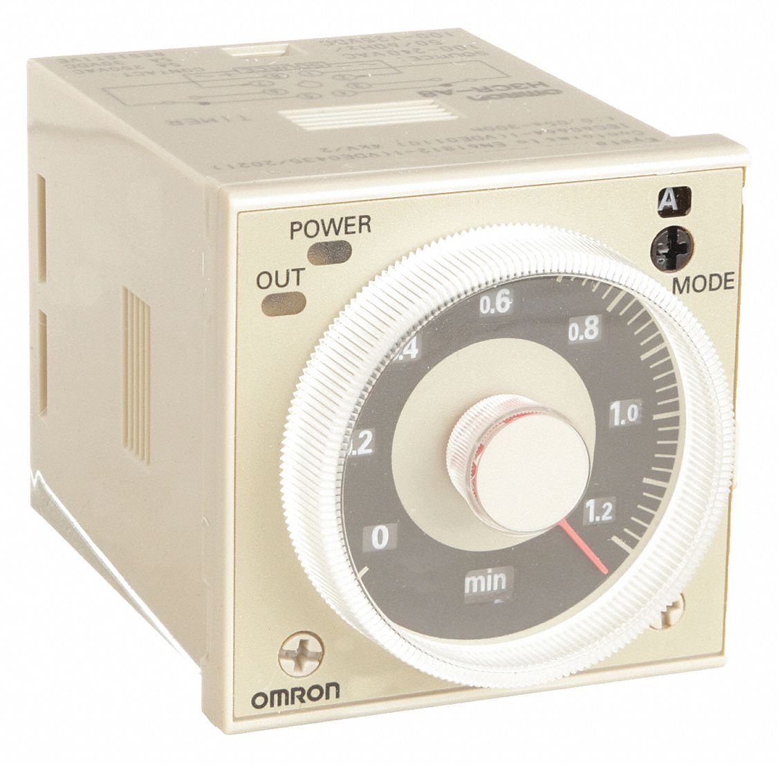 OMRON Multi-Function Time Delay Relay: Surface Relay Mounting, 100 to 125V  AC/100 to 240V DC