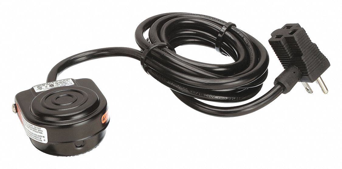 Foot Switch: Compact Series, 1 Pedals, Momentary, SPDT-NO, 6 ft Cord Lg