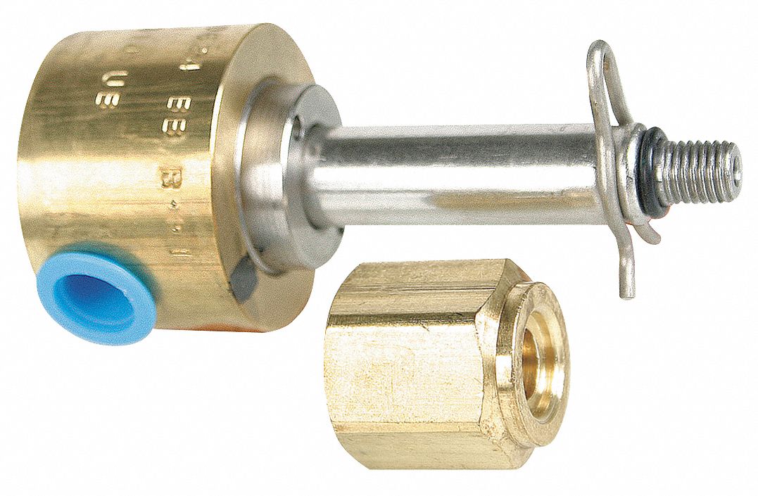 SOLENOID VALVE BODY: 3-WAY, CONFIGURABLE, ¼ IN PIPE, BRASS BODY, NBR SEAL, NPT X NPT