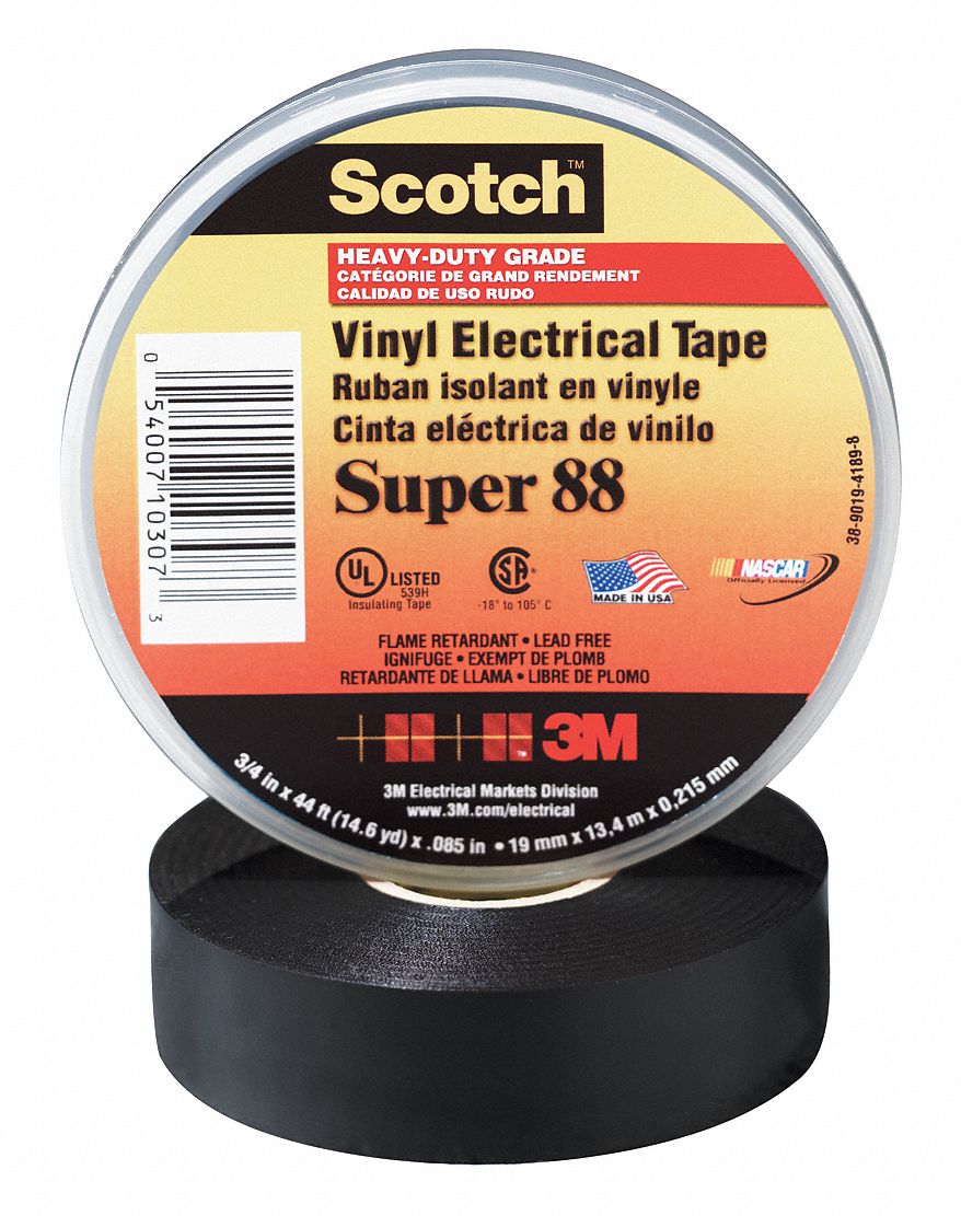 3M Company 6143-BA-100 3/4X66 All Weather Electrical Tape