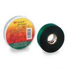 ELECTRICAL TAPE, COLOUR CODE, 17 LBS/IN TENSILE, GREEN, 66 FT X 3/4 IN X 7 MM, VINYL