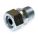 ENHANCED RATING CORD CONNECTOR, STEEL, ½ IN MNPT, 0.25 IN TO 0.38 IN, SILVER