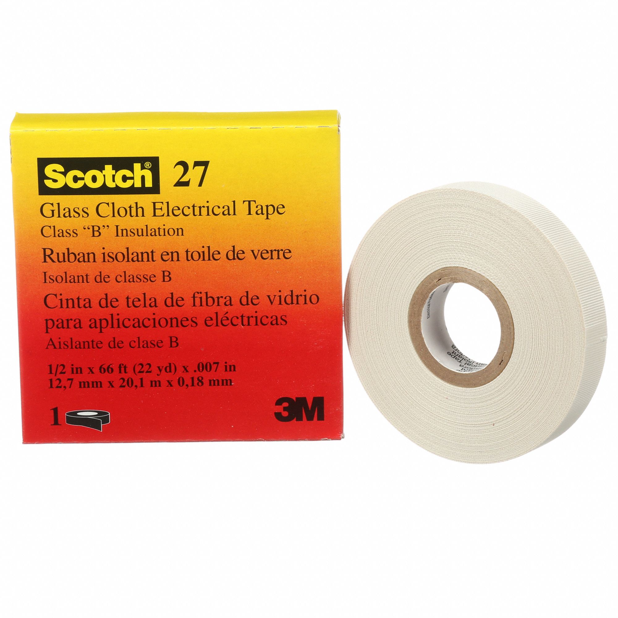 3M Insulating Electrical Tape AbrasionResistant, 3M™, Scotch®, 27