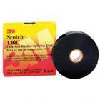 INSULATING ELECTRICAL TAPE, HIGH-VOLTAGE, SCOTCH, 130C, RUBBER, 2 IN X 30 FT, 30 MIL